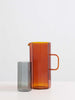 Glass Coucou Pitcher | Amber