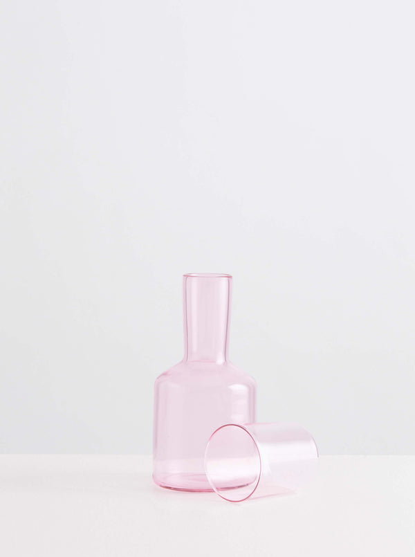 Glass Carafe | Pink