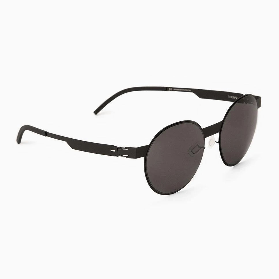 #2.2 Sunglasses | Oval / Black