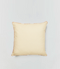 Outdoor Mini Check Pillow | Vanilla