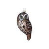 Owl Glass Ornament